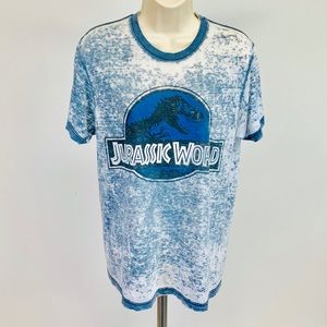 Jurassic Park Women’s Distressed Semi Sheer Top